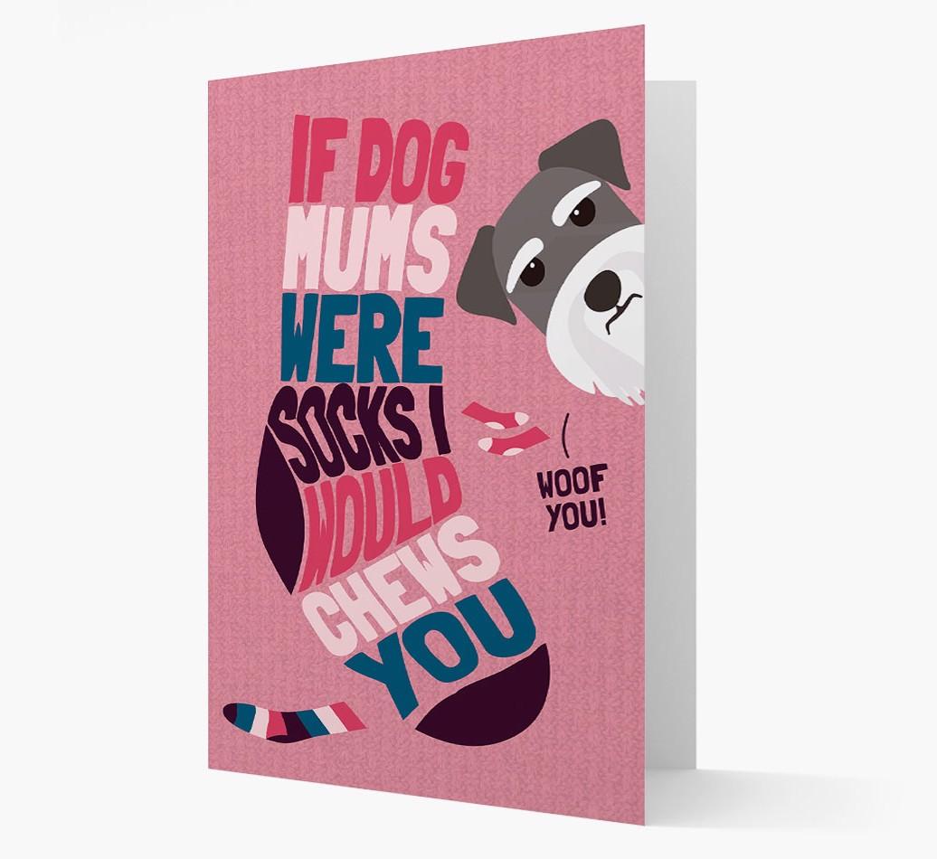 'Chews You' - Personalized {breedFullName} Card