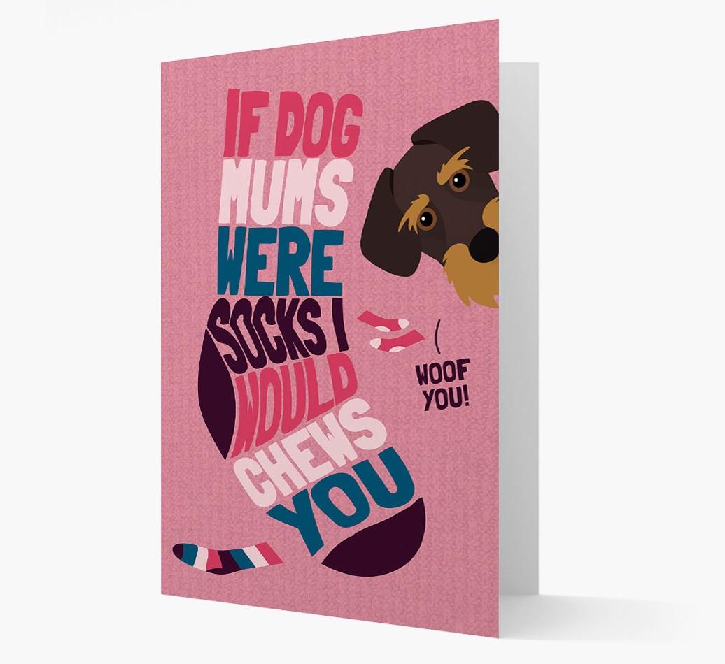 'Chews You' - Personalized {breedFullName} Card