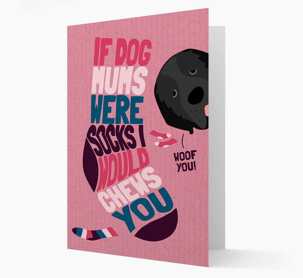 'Chews You' - Personalized {breedFullName} Card