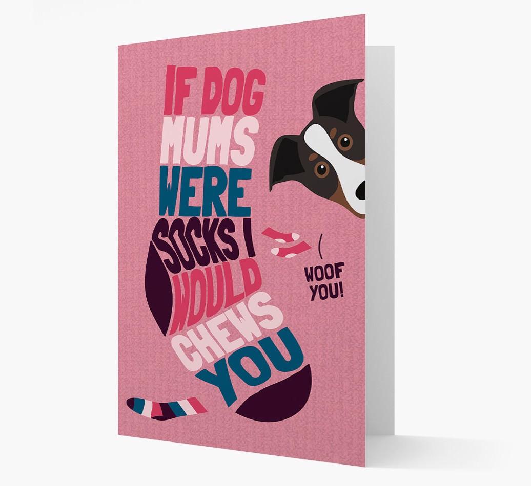 'Chews You' - Personalized {breedFullName} Card