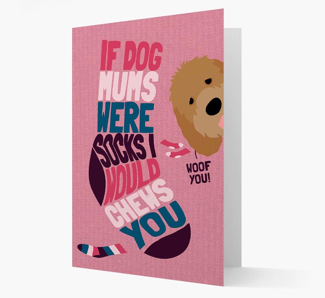 'Chews You' - Personalized {breedFullName} Card