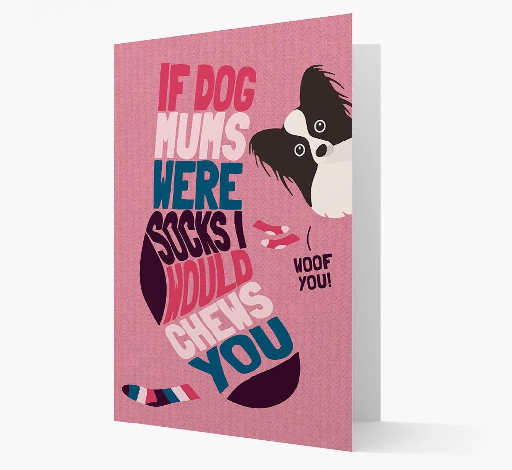 'Chews You' - Personalized {breedFullName} Card