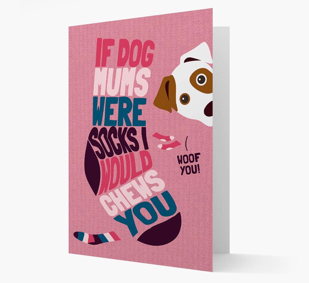 'Chews You' - Personalized {breedFullName} Card