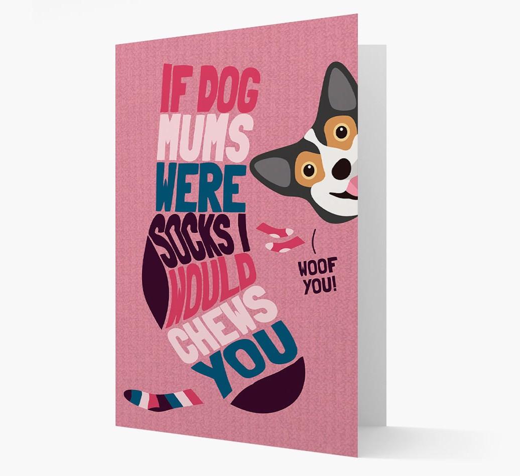 'Chews You' - Personalized {breedFullName} Card