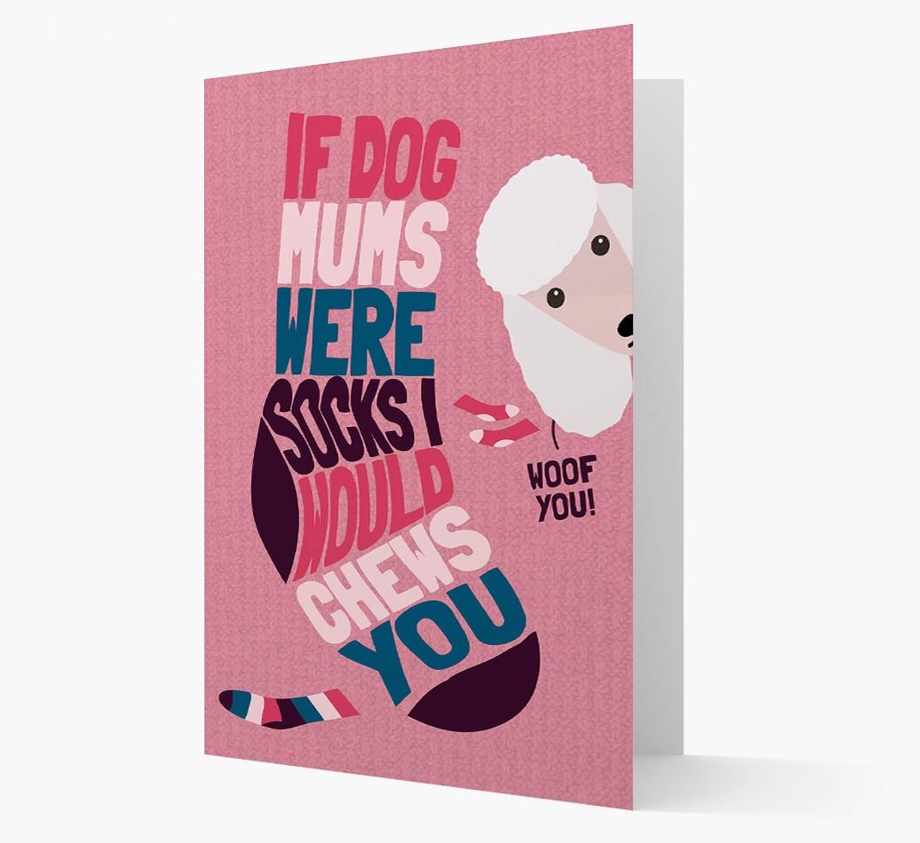 'Chews You' - Personalized {breedFullName} Card