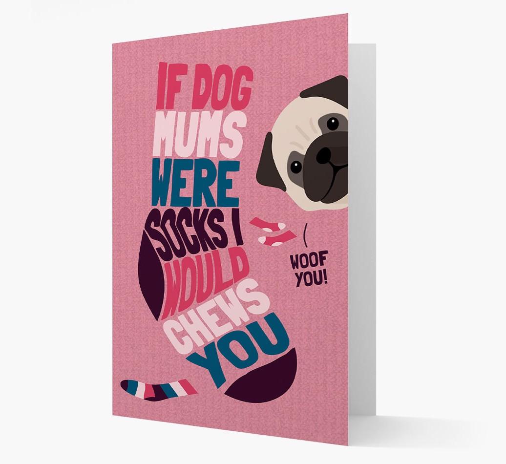 'Chews You' - Personalized {breedFullName} Card