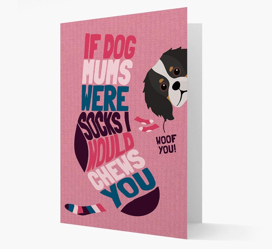 'Chews You' - Personalized {breedFullName} Card