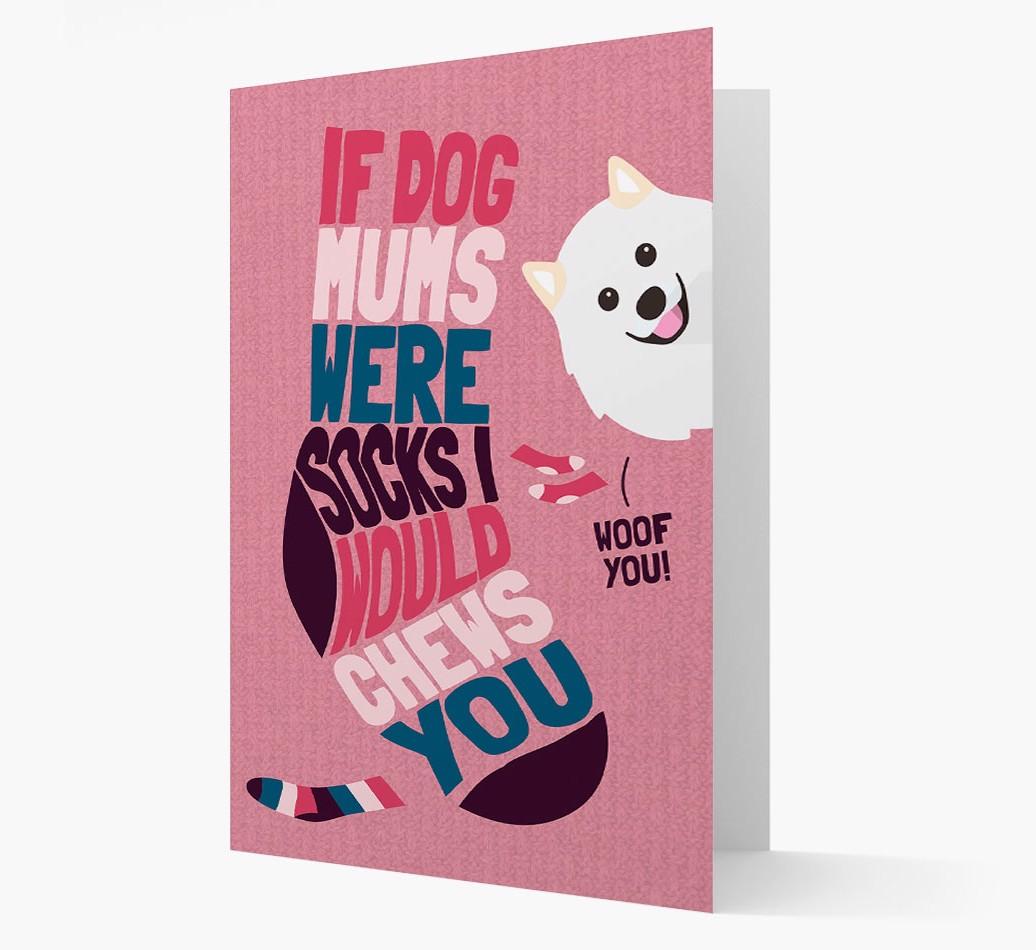 'Chews You' - Personalized {breedFullName} Card