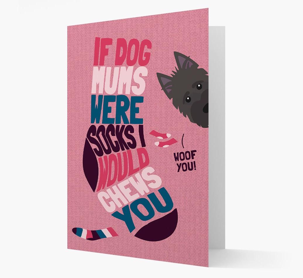 'Chews You' - Personalized {breedFullName} Card