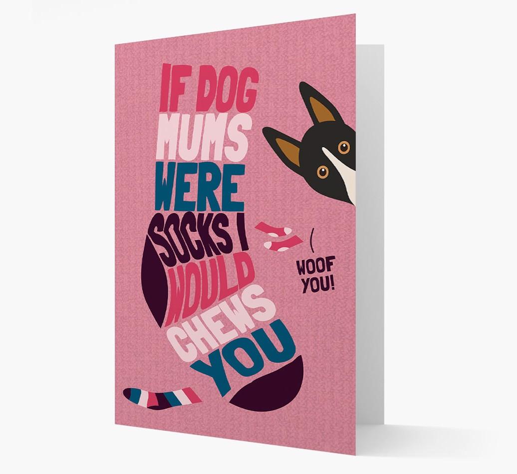 'Chews You' - Personalized {breedFullName} Card