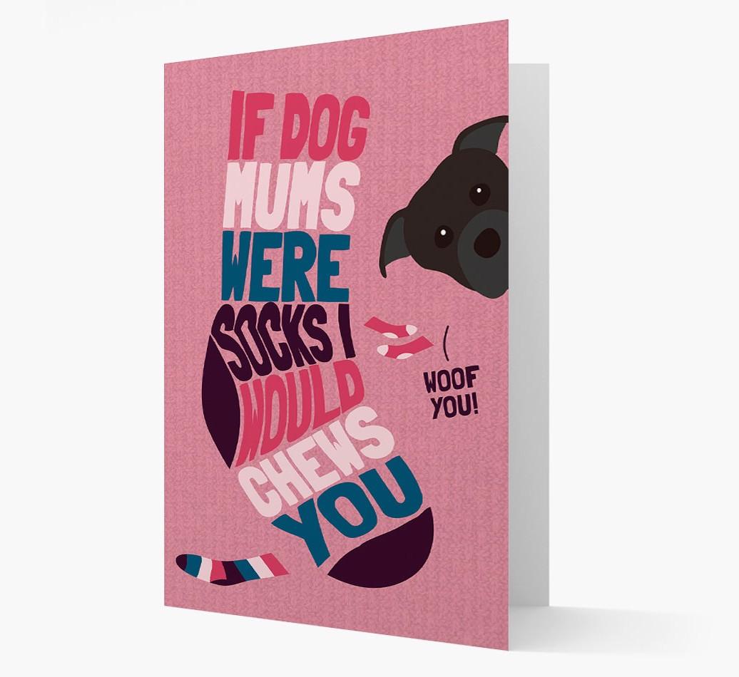 'Chews You' - Personalized {breedFullName} Card