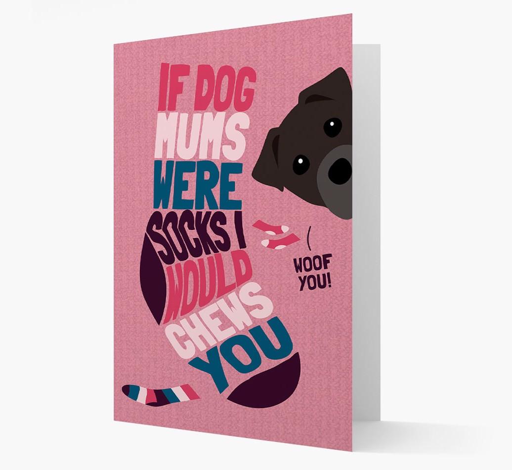'Chews You' - Personalized {breedFullName} Card