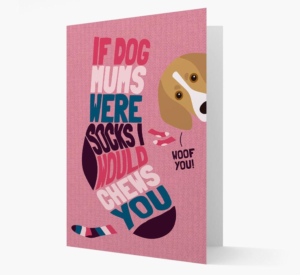 'Chews You' - Personalized {breedFullName} Card