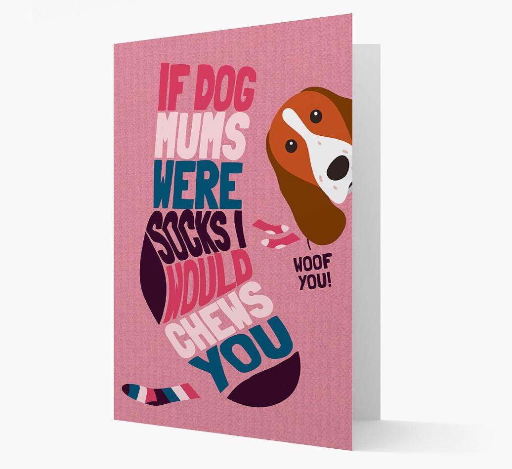 'Chews You' - Personalized {breedFullName} Card