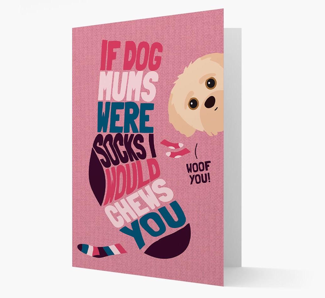 'Chews You' - Personalized {breedFullName} Card