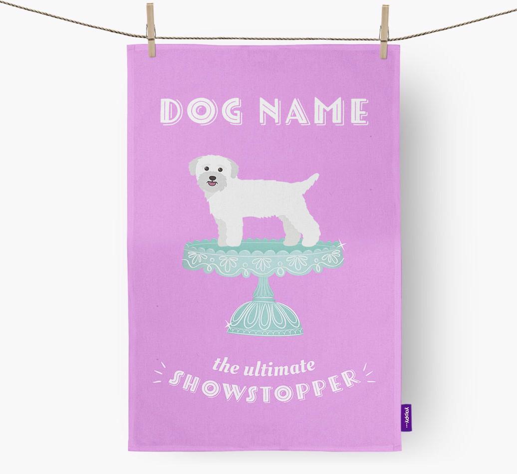 'The Ultimate Showstopper' - Personalised {breedFullName} Tea Towel