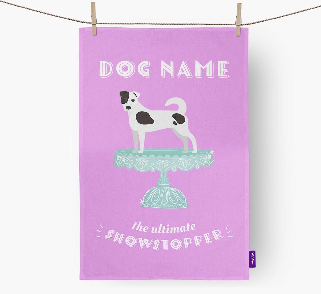'The Ultimate Showstopper' - Personalised {breedFullName} Tea Towel