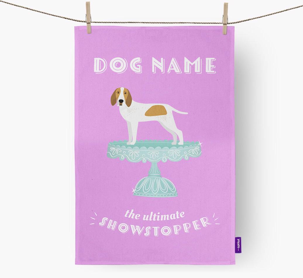 'The Ultimate Showstopper' - Personalised {breedFullName} Tea Towel