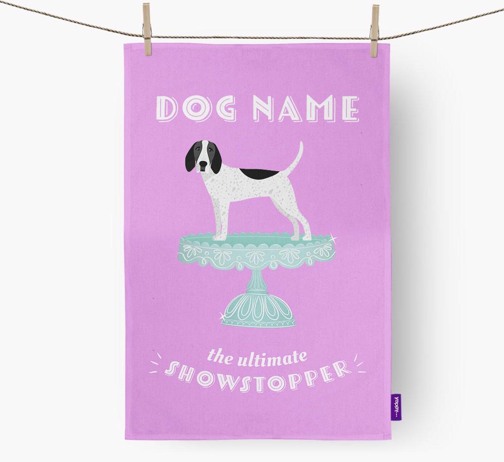 'The Ultimate Showstopper' - Personalised {breedFullName} Tea Towel
