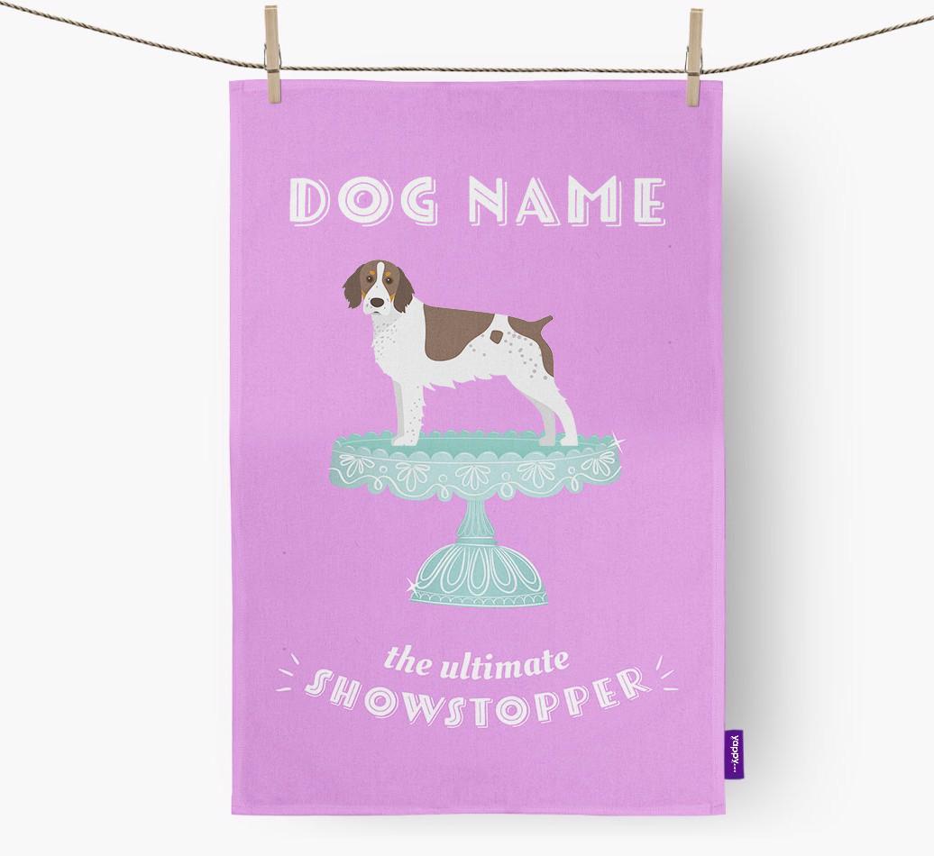 'The Ultimate Showstopper' - Personalised {breedFullName} Tea Towel