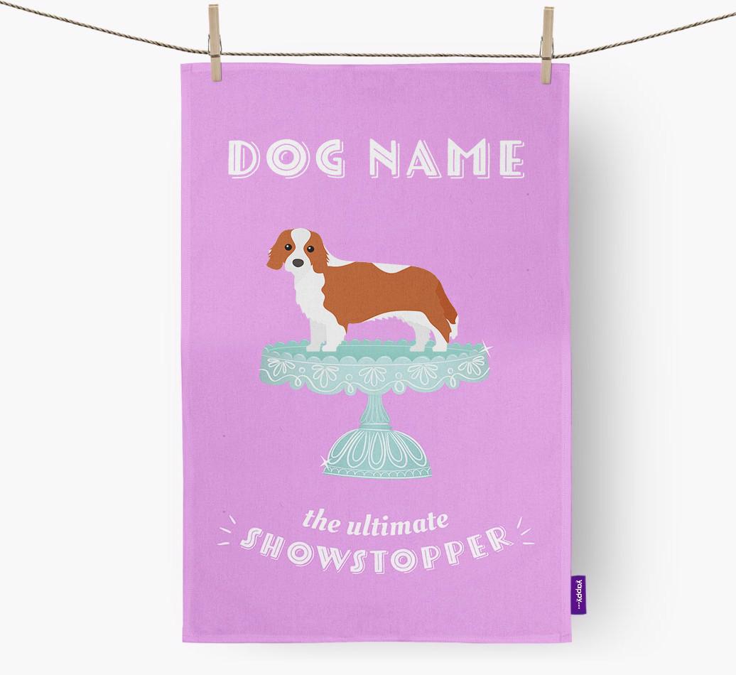 'The Ultimate Showstopper' - Personalised {breedFullName} Tea Towel