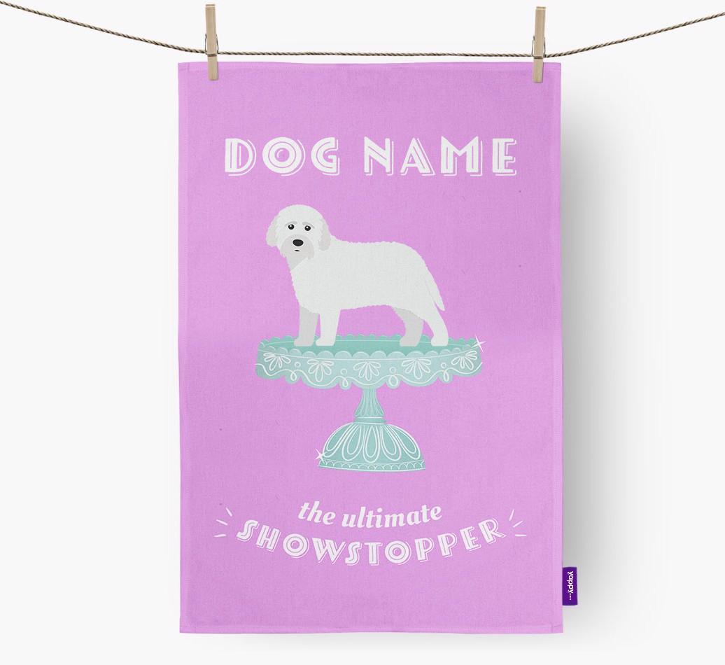 'The Ultimate Showstopper' - Personalised {breedFullName} Tea Towel