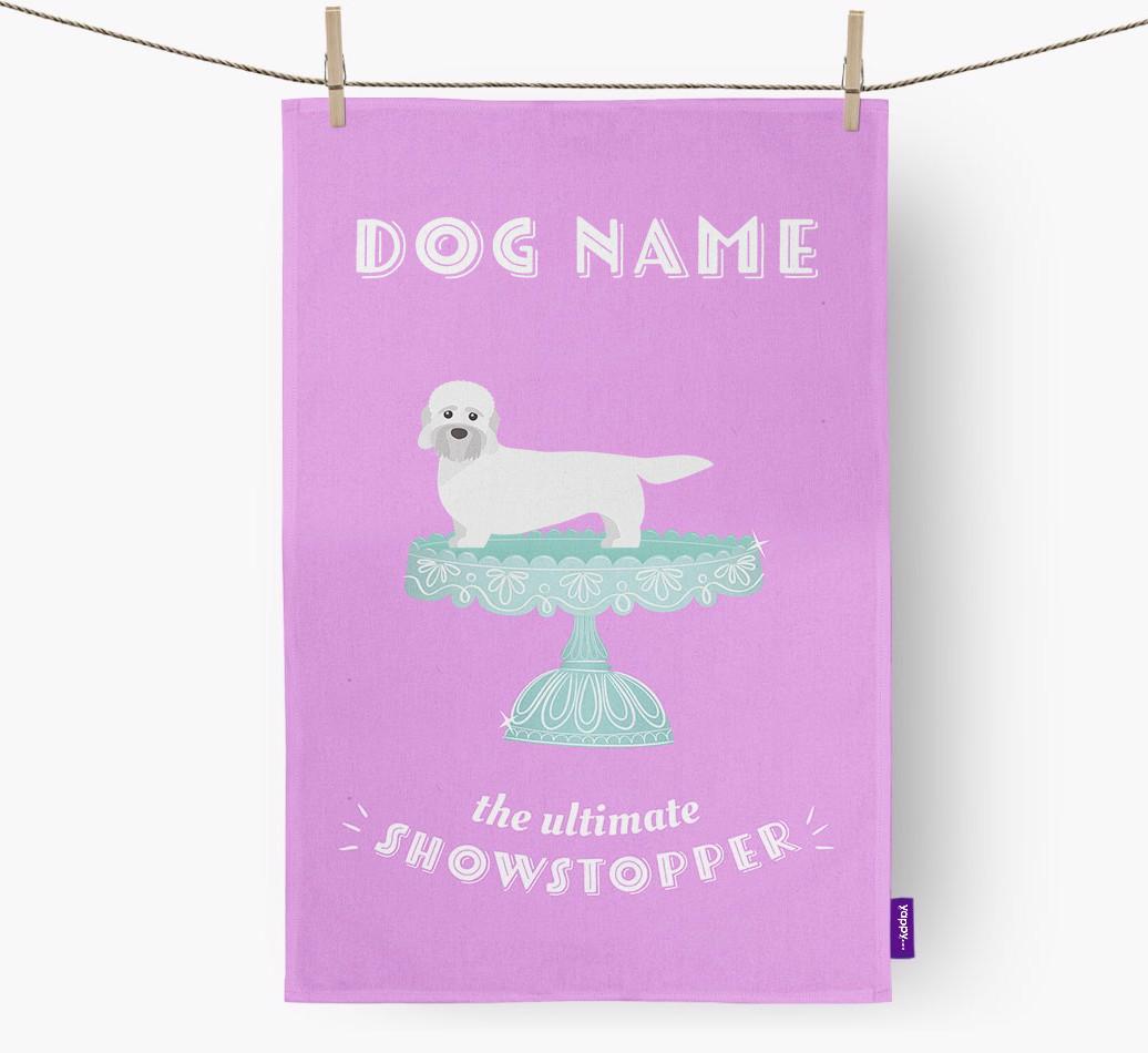 'The Ultimate Showstopper' - Personalised {breedFullName} Tea Towel