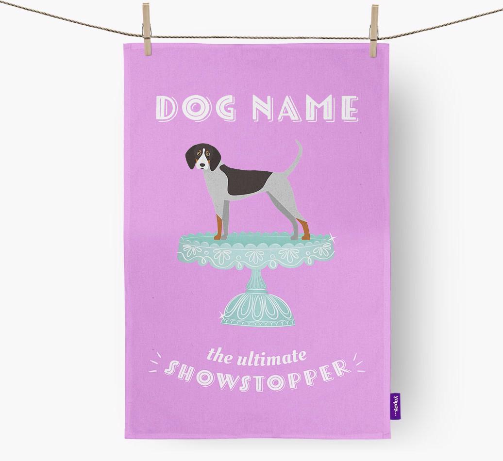 'The Ultimate Showstopper' - Personalised {breedFullName} Tea Towel