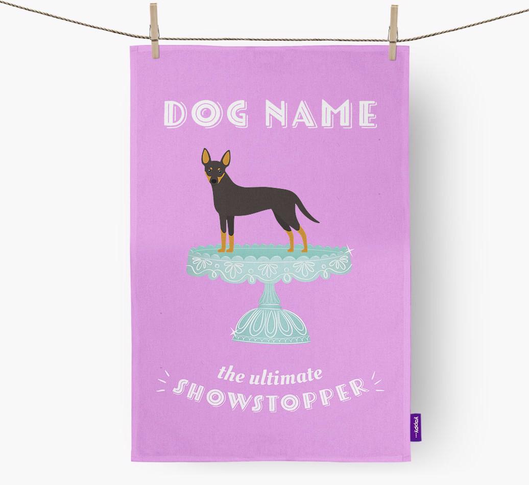 'The Ultimate Showstopper' - Personalised {breedFullName} Tea Towel