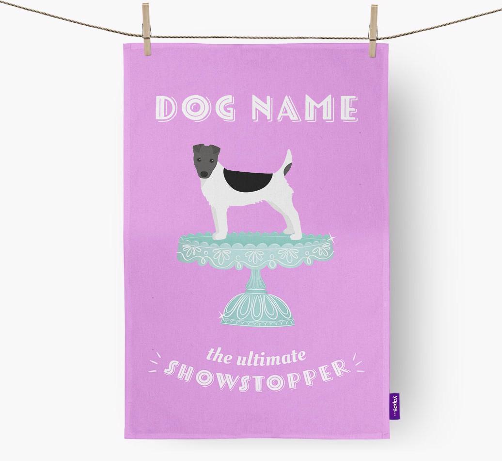 'The Ultimate Showstopper' - Personalised {breedFullName} Tea Towel