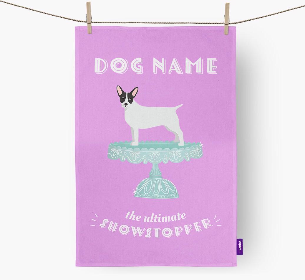 'The Ultimate Showstopper' - Personalised {breedFullName} Tea Towel
