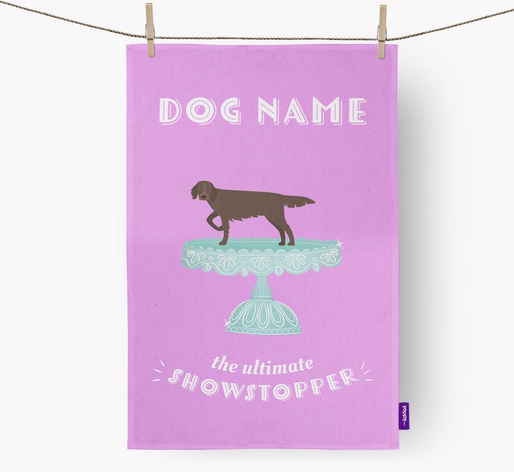 'The Ultimate Showstopper' - Personalised {breedFullName} Tea Towel