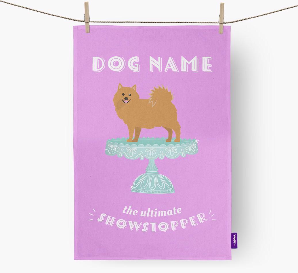 'The Ultimate Showstopper' - Personalised {breedFullName} Tea Towel