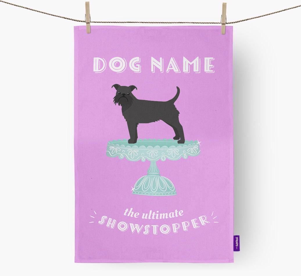 'The Ultimate Showstopper' - Personalised {breedFullName} Tea Towel