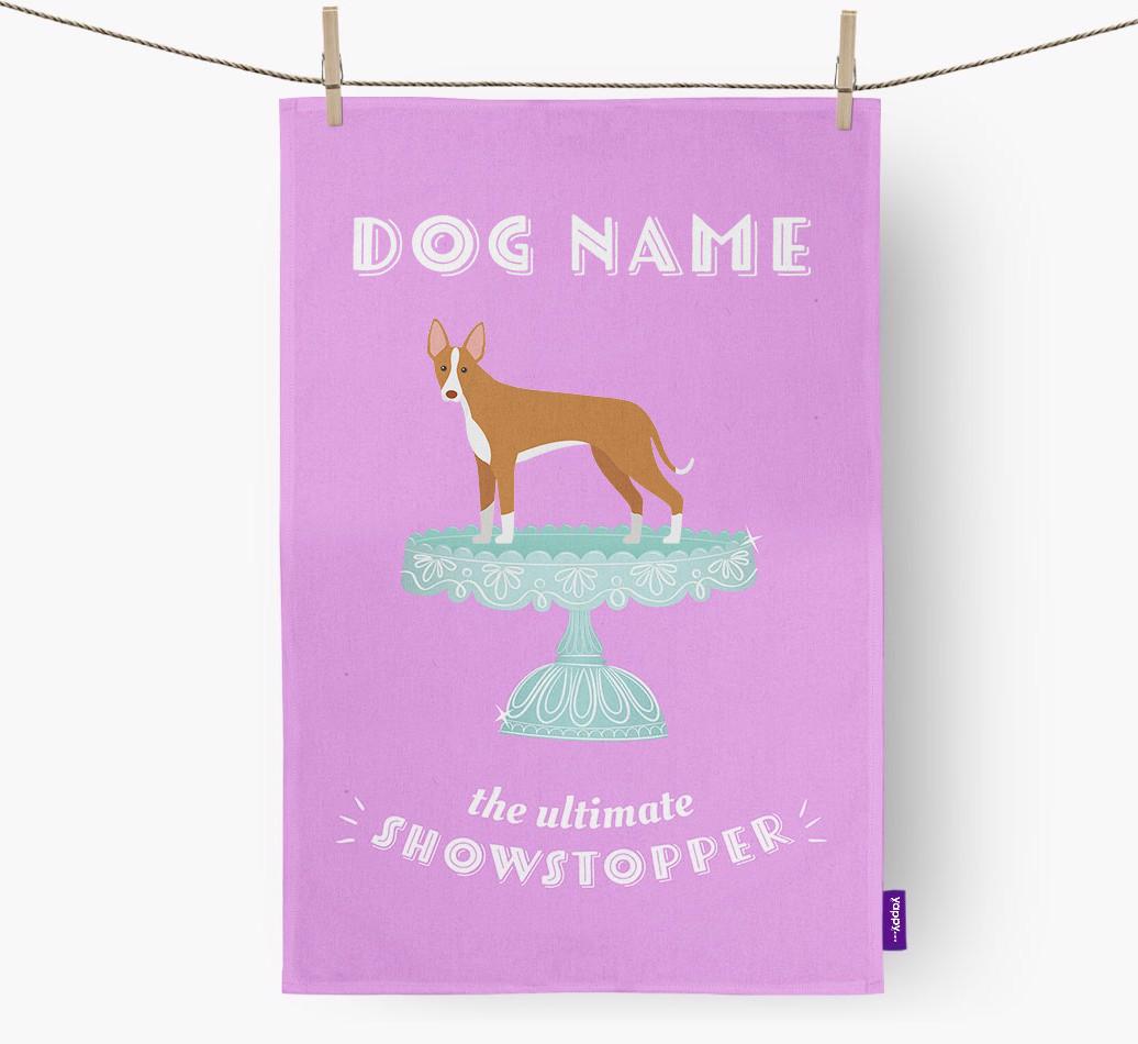 'The Ultimate Showstopper' - Personalised {breedFullName} Tea Towel