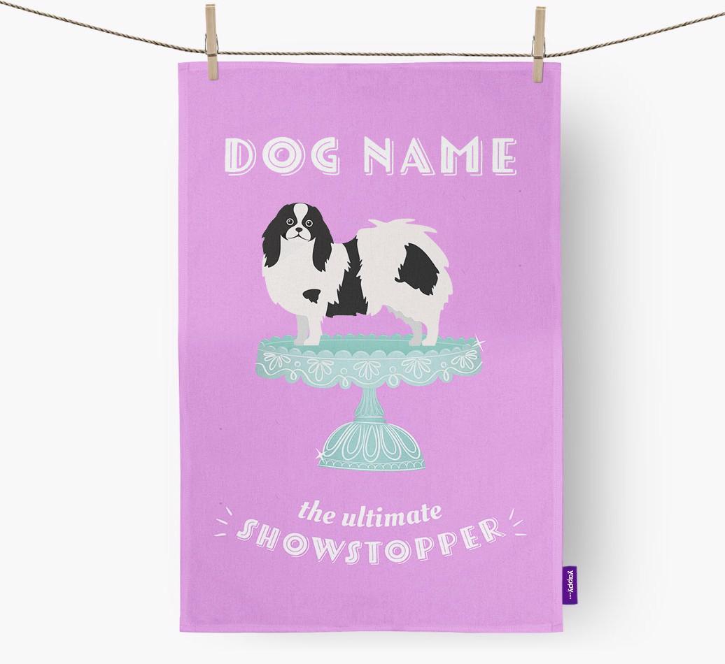 'The Ultimate Showstopper' - Personalised {breedFullName} Tea Towel
