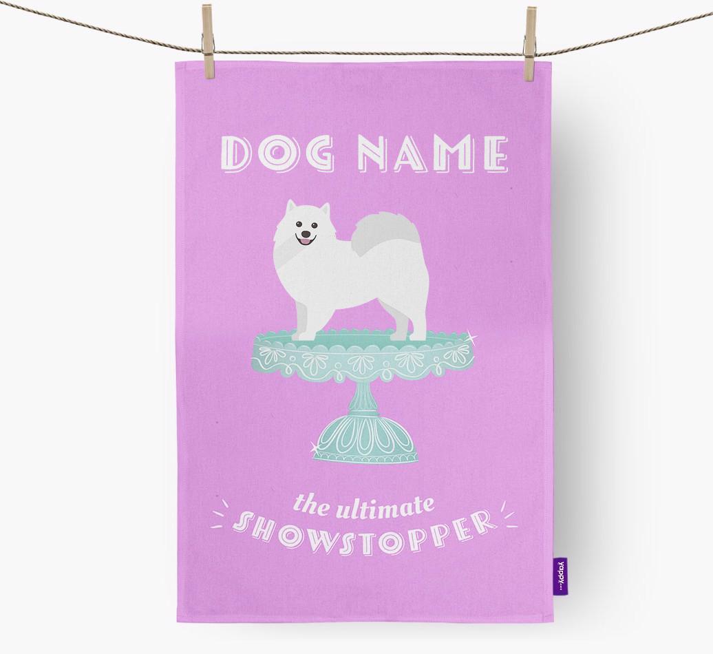 'The Ultimate Showstopper' - Personalised {breedFullName} Tea Towel