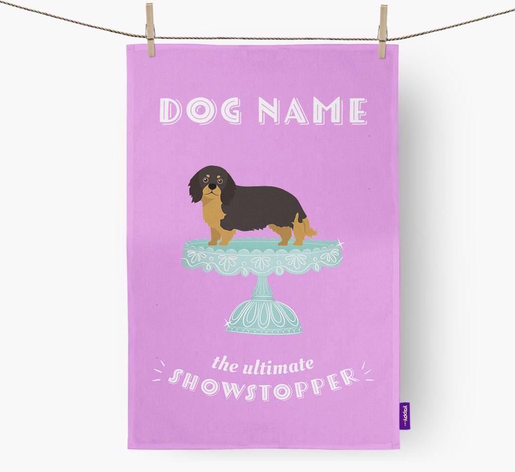 'The Ultimate Showstopper' - Personalised {breedFullName} Tea Towel