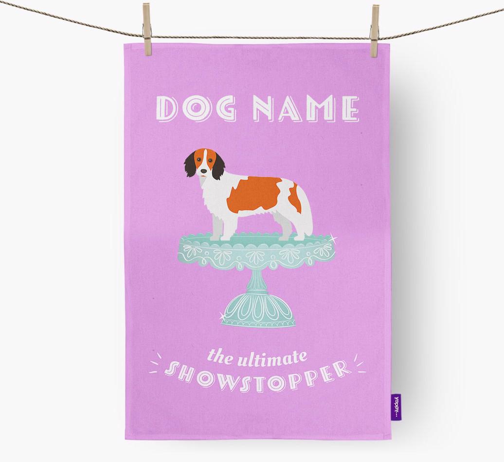 'The Ultimate Showstopper' - Personalised {breedFullName} Tea Towel