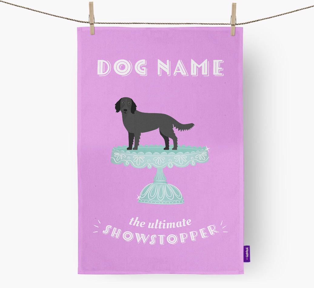 'The Ultimate Showstopper' - Personalised {breedFullName} Tea Towel