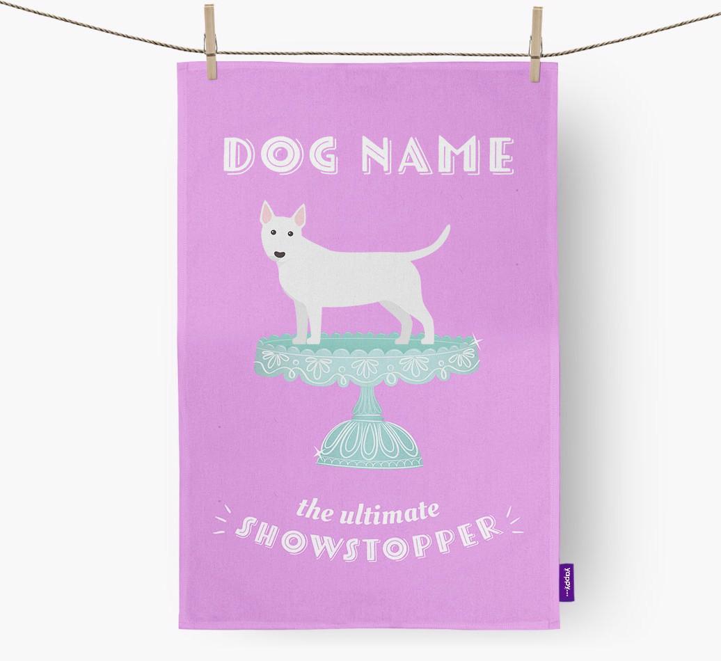'The Ultimate Showstopper' - Personalised {breedFullName} Tea Towel