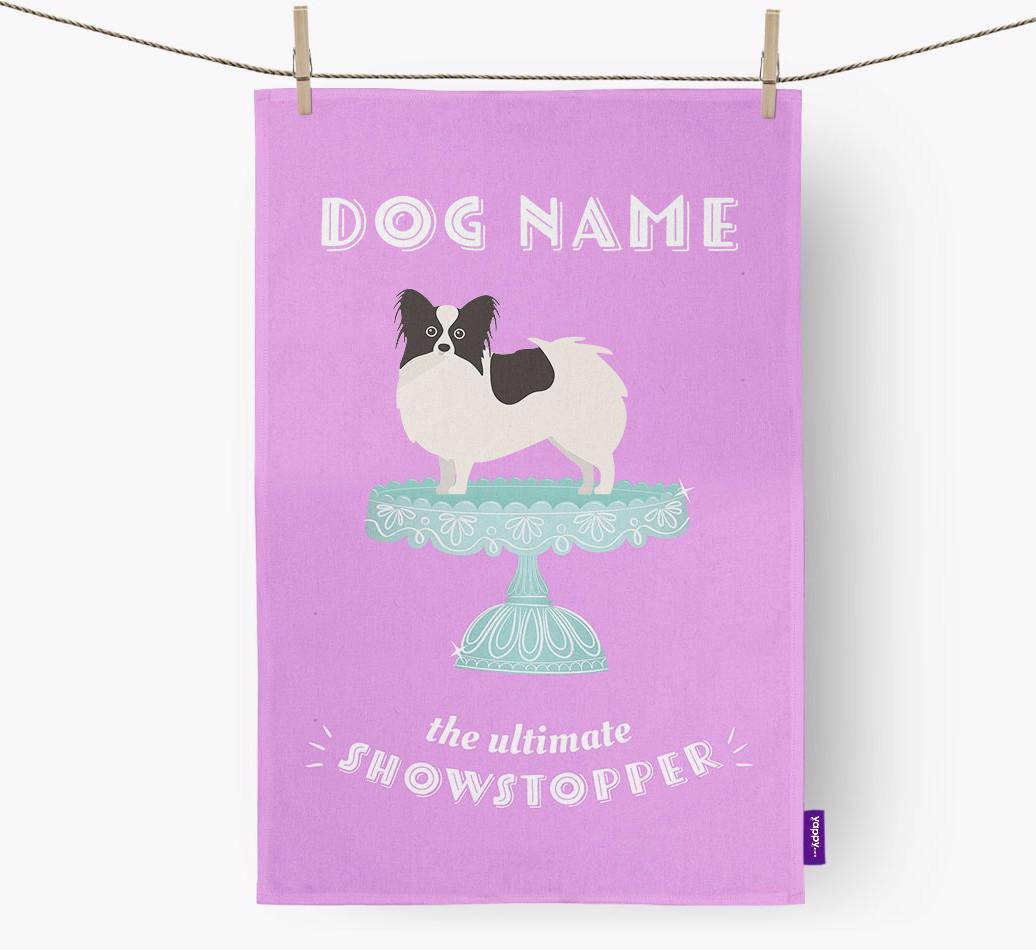 'The Ultimate Showstopper' - Personalised {breedFullName} Tea Towel