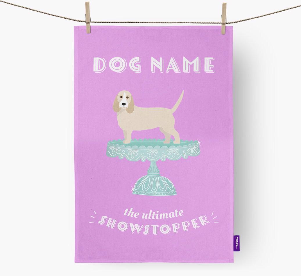 'The Ultimate Showstopper' - Personalised {breedFullName} Tea Towel
