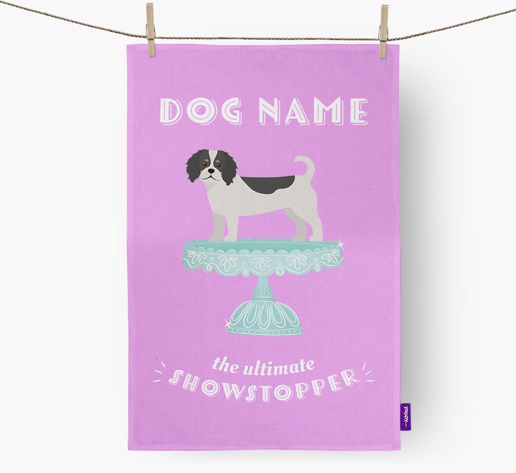 'The Ultimate Showstopper' - Personalised {breedFullName} Tea Towel