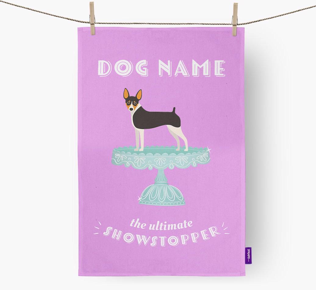 'The Ultimate Showstopper' - Personalised {breedFullName} Tea Towel