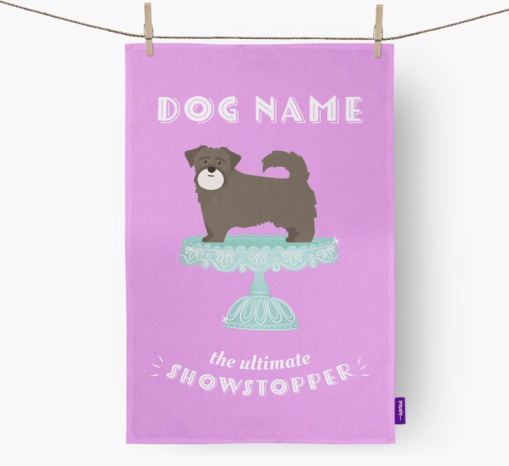 'The Ultimate Showstopper' - Personalised {breedFullName} Tea Towel