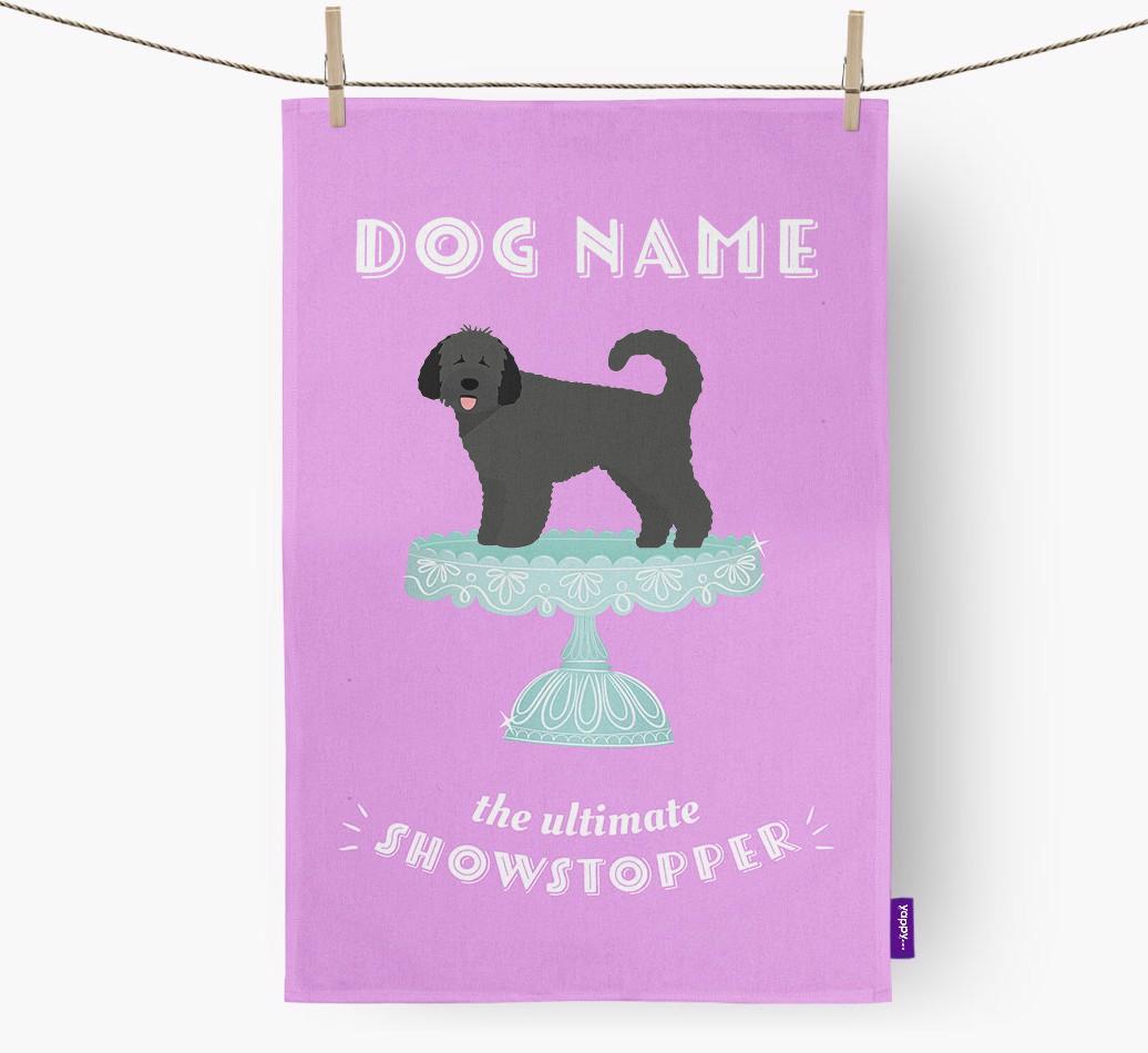 'The Ultimate Showstopper' - Personalised {breedFullName} Tea Towel