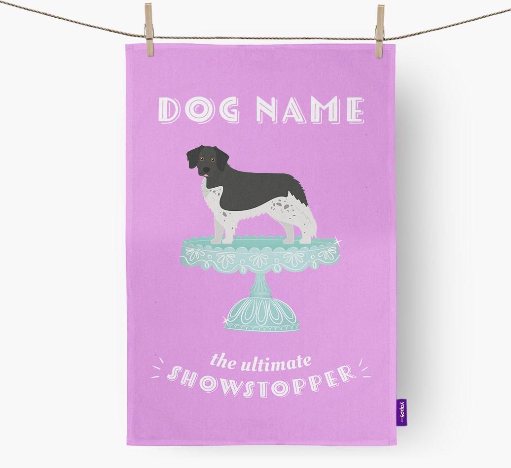'The Ultimate Showstopper' - Personalised {breedFullName} Tea Towel
