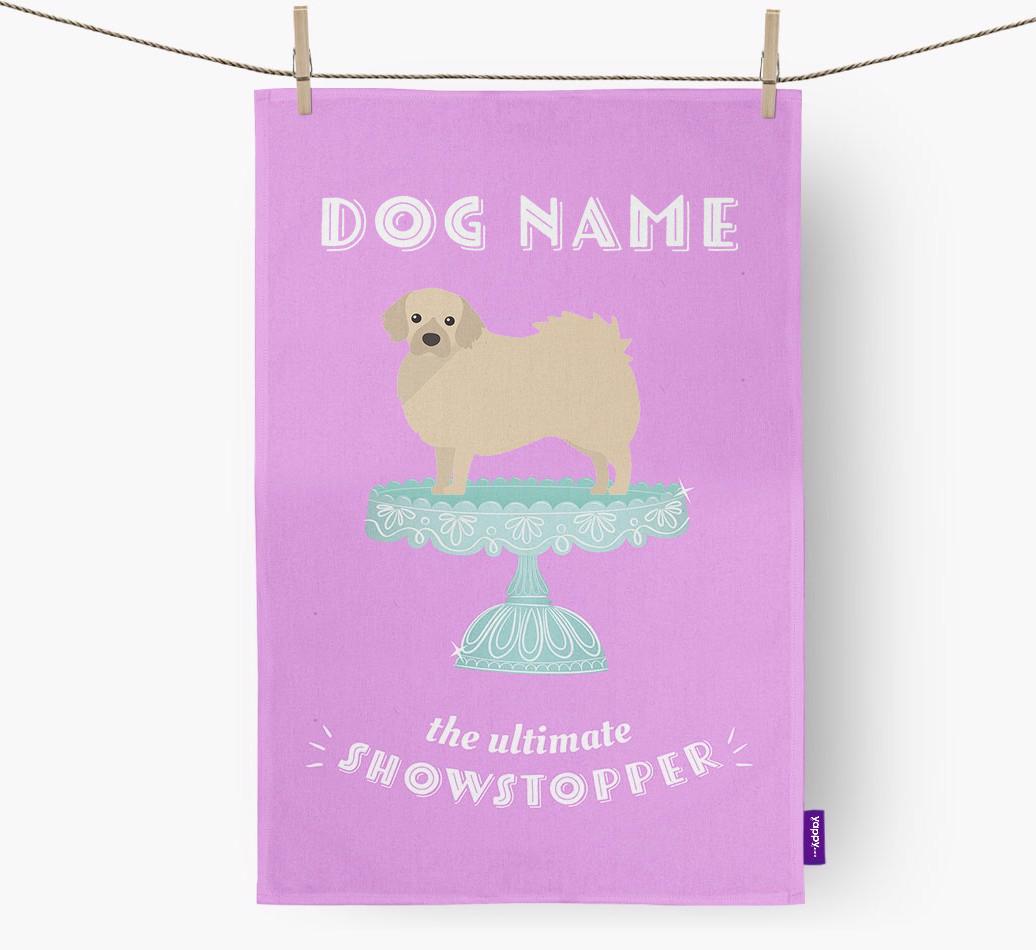 'The Ultimate Showstopper' - Personalised {breedFullName} Tea Towel