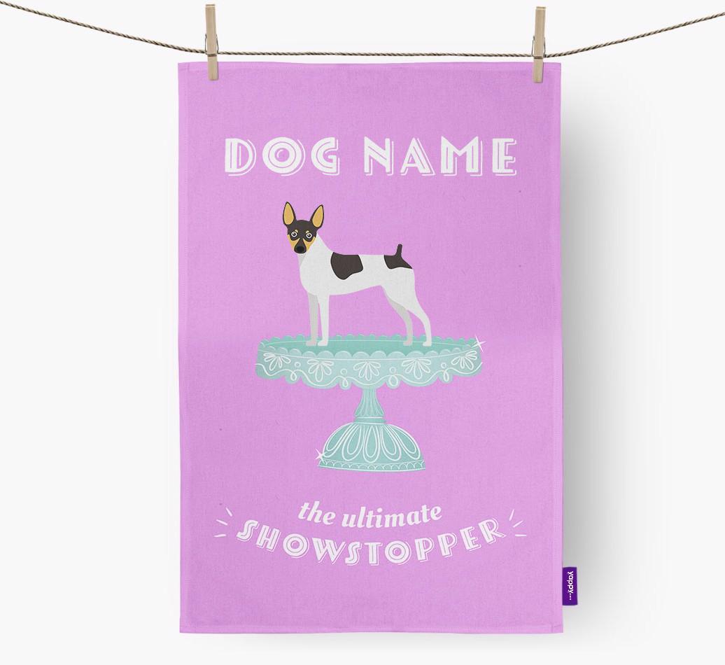 'The Ultimate Showstopper' - Personalised {breedFullName} Tea Towel